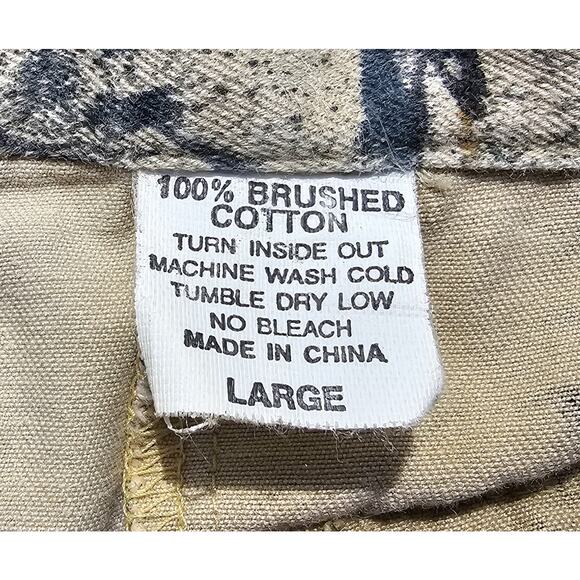 Vintage Backlander Backland Camo Hunting Pants Mens Large Made In USA - Picture 4 of 10